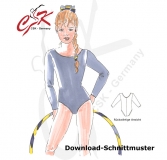Body/ Trikot Download-Schnittmuster Gr. 116 - 152