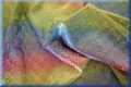 Stoffmuster: Glitzerlycra Regenbogen irisierend - bi-elastisch